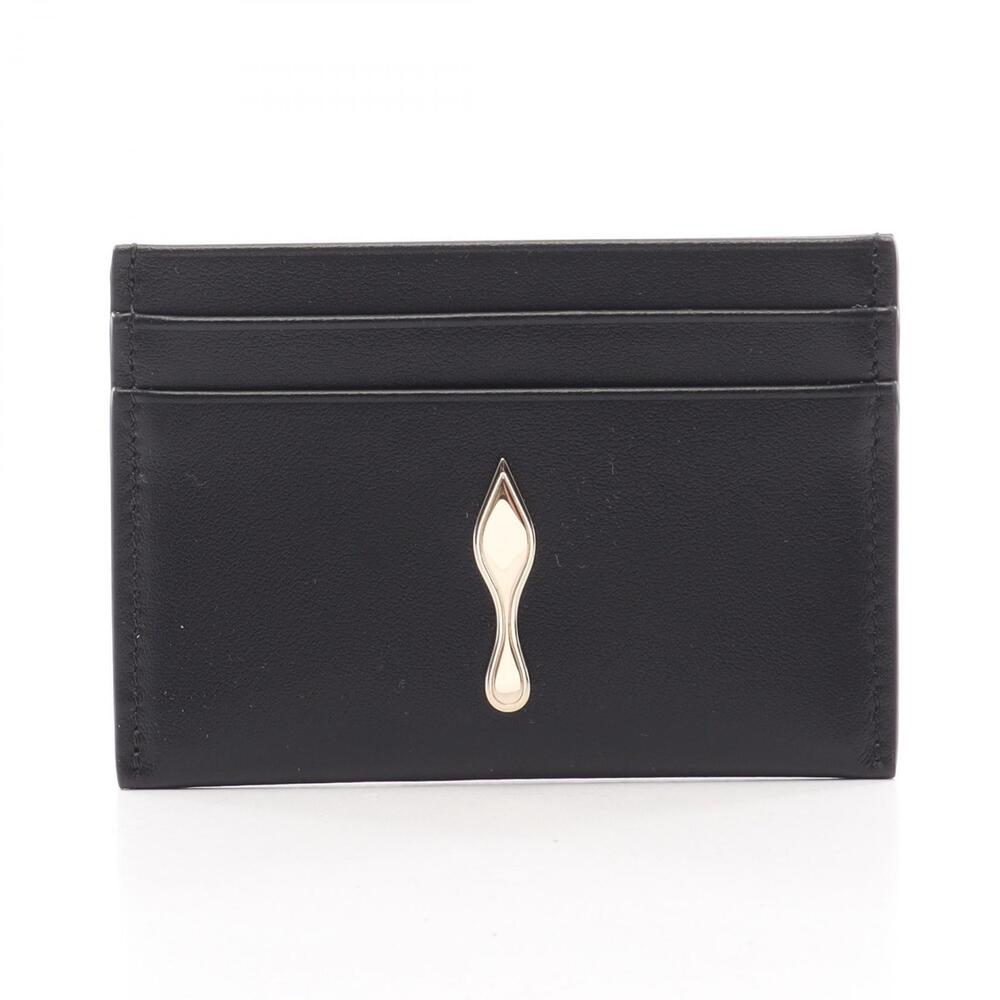 Christian Louboutin Bettina Card Case Wallet Leather Accessory Black